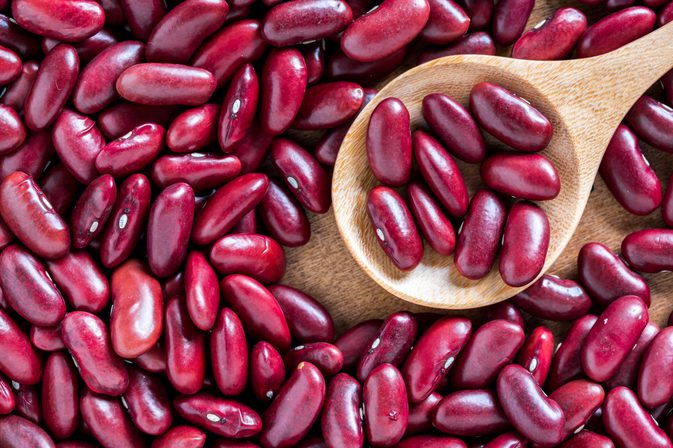 Red capsule beans.photo