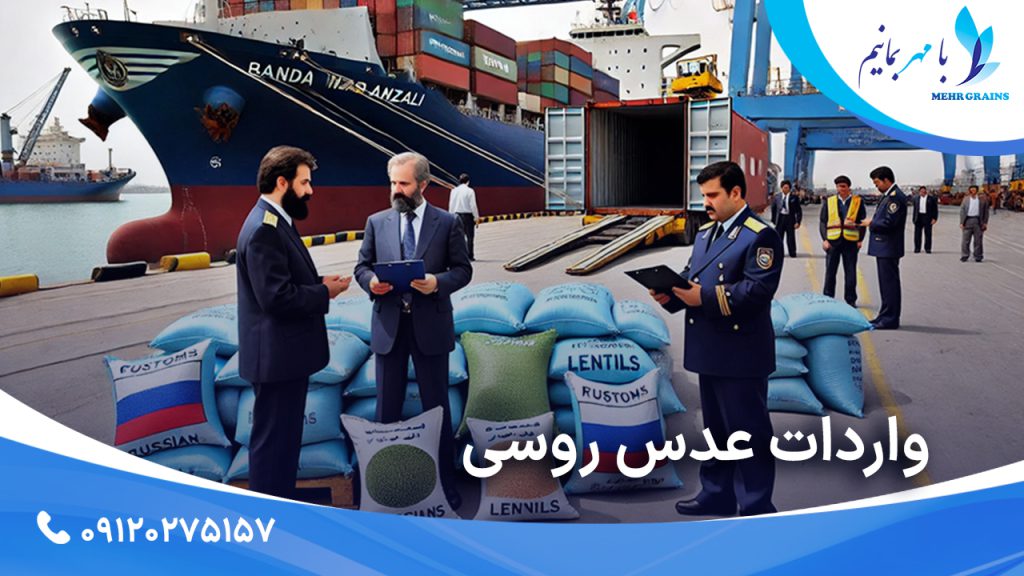 واردات عدس روسی؛ اهمیت، مزایا و چالش‌ها در بازار ایران